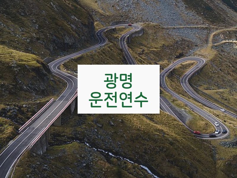 광명운전연수 후기