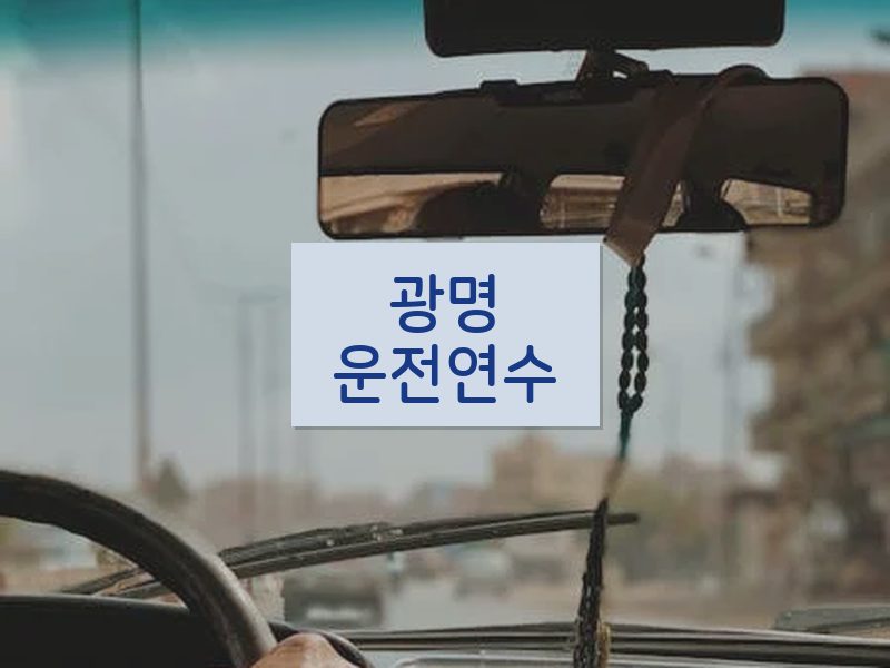 광명운전연수 후기