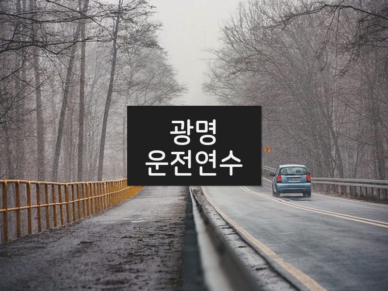 광명운전연수 후기