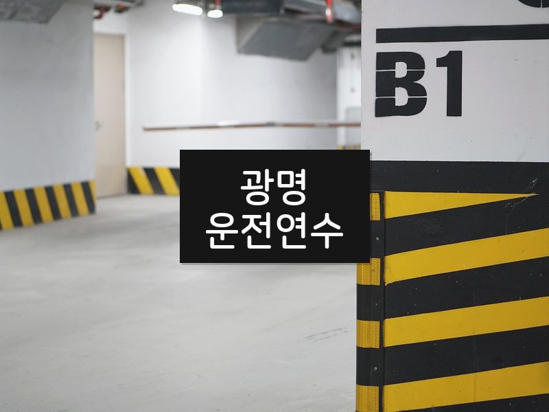 광명운전연수 후기