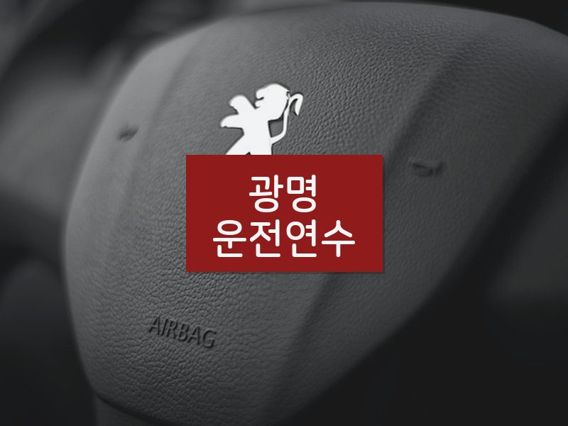 광명운전연수 후기