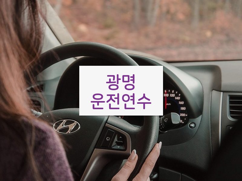 광명운전연수 후기
