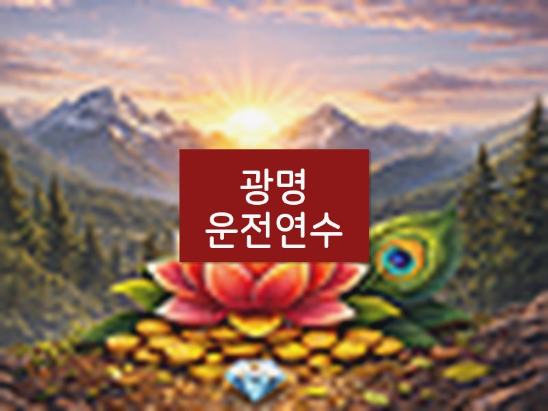 광명운전연수 후기
