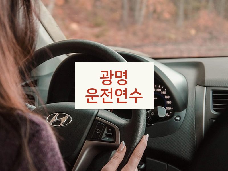 광명운전연수 후기