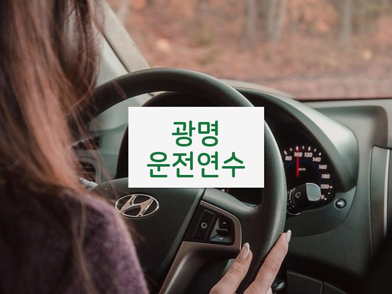 광명운전연수 후기