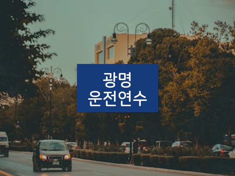 광명운전연수 후기