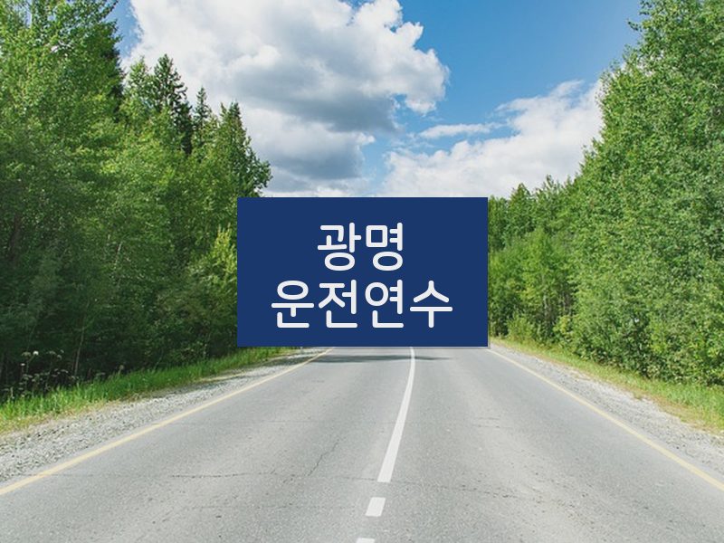광명운전연수 후기