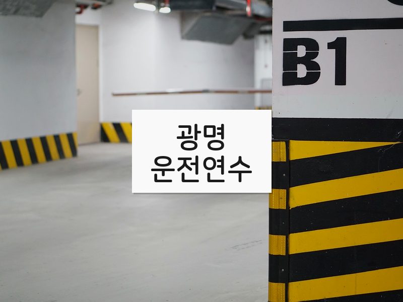 광명운전연수 후기