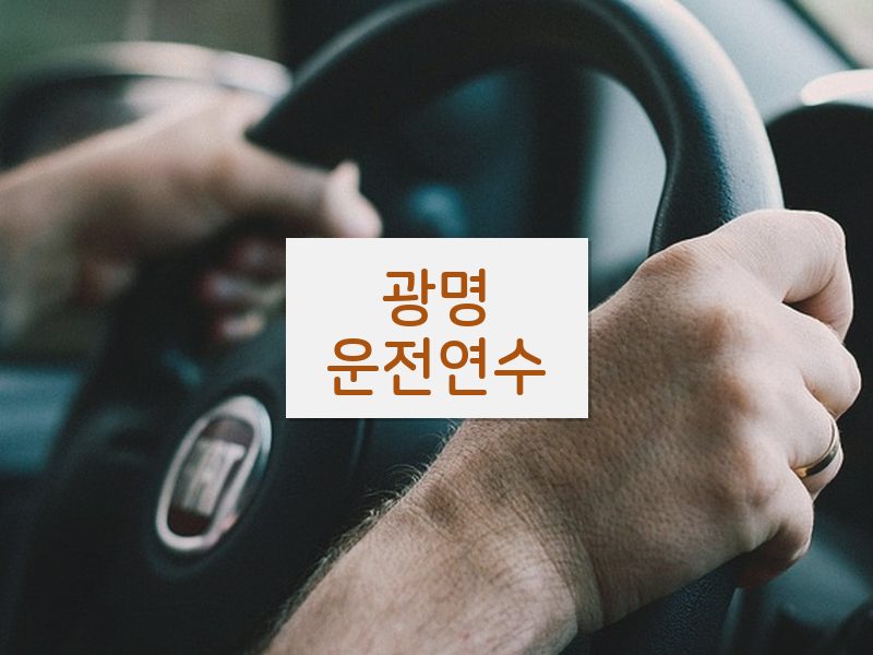 광명운전연수 후기