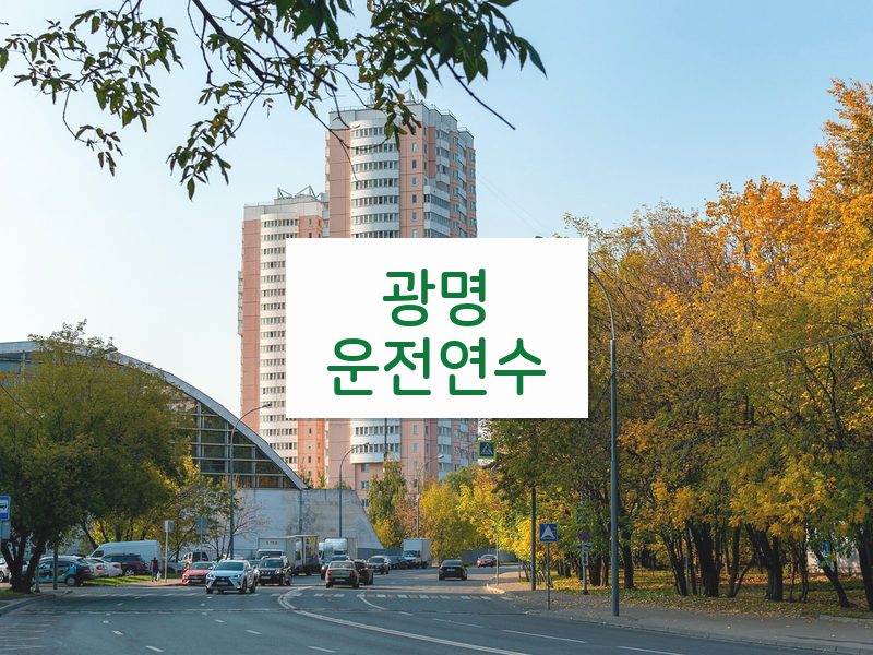 광명운전연수 후기