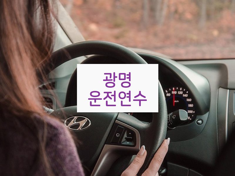 광명운전연수 후기