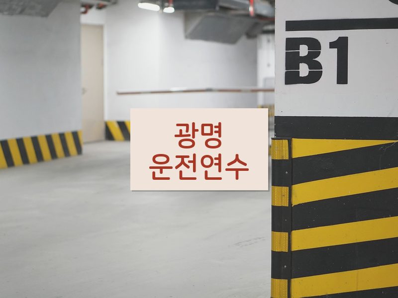 광명운전연수 후기