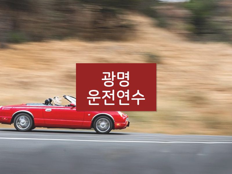 광명운전연수 후기