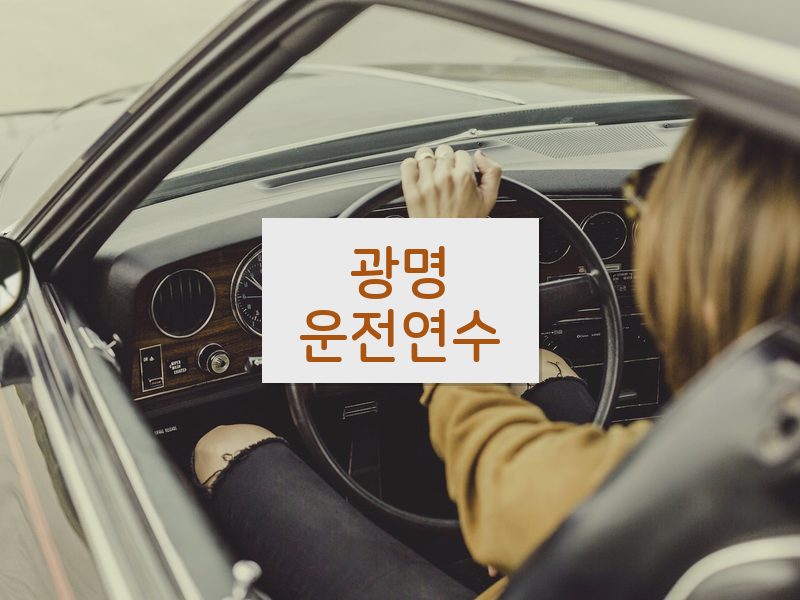 광명운전연수 후기