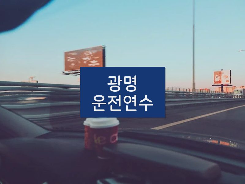 광명운전연수 후기