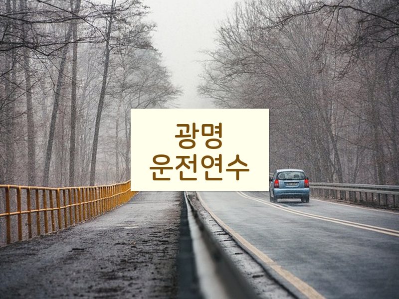 광명운전연수 후기