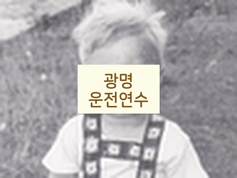 광명운전연수 후기