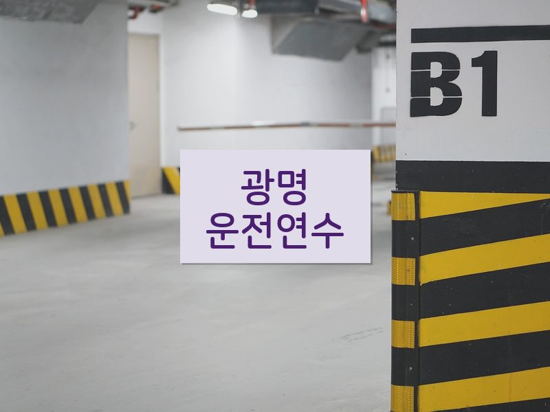 광명운전연수 후기