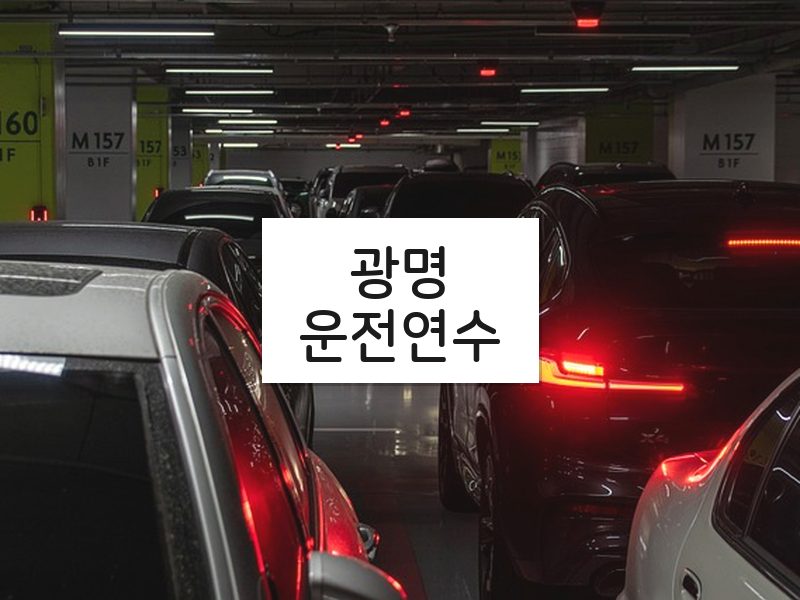 광명운전연수 후기