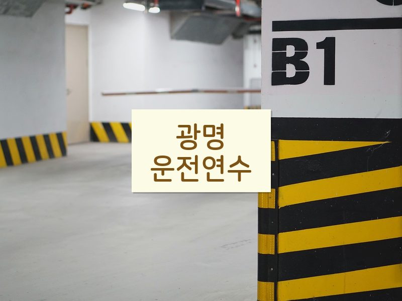 광명운전연수 후기