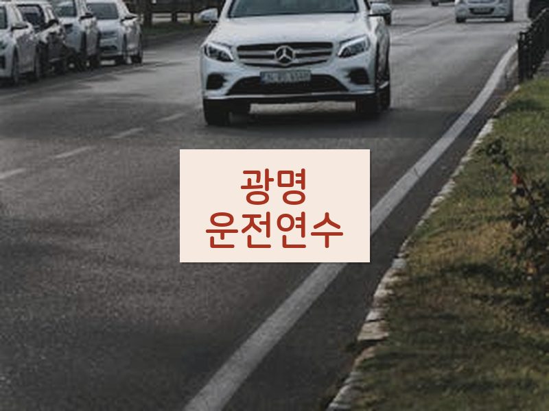광명운전연수 후기