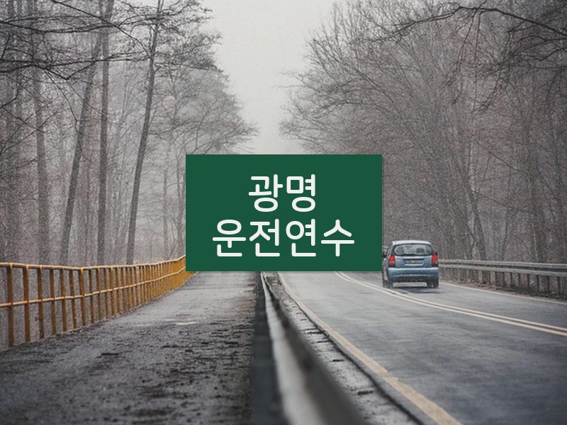 광명운전연수 후기