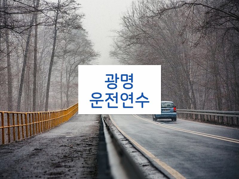 광명운전연수 후기