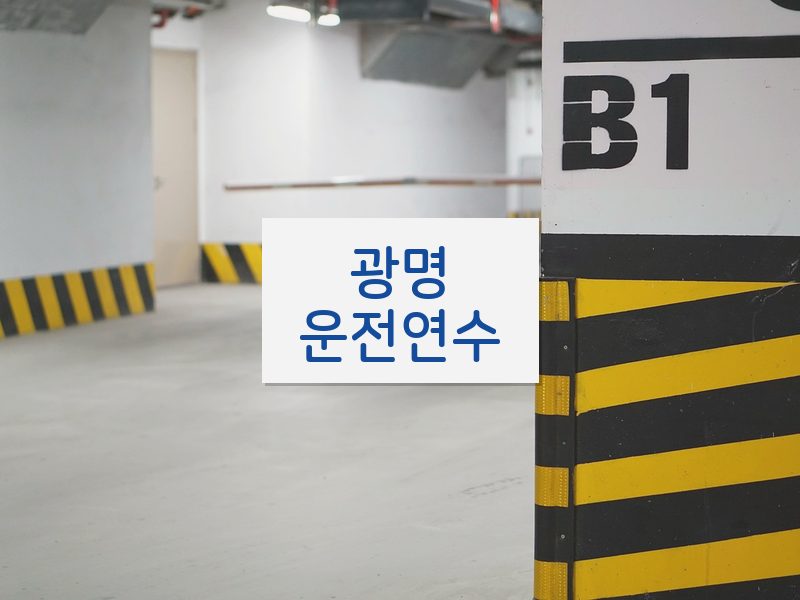 광명운전연수 후기