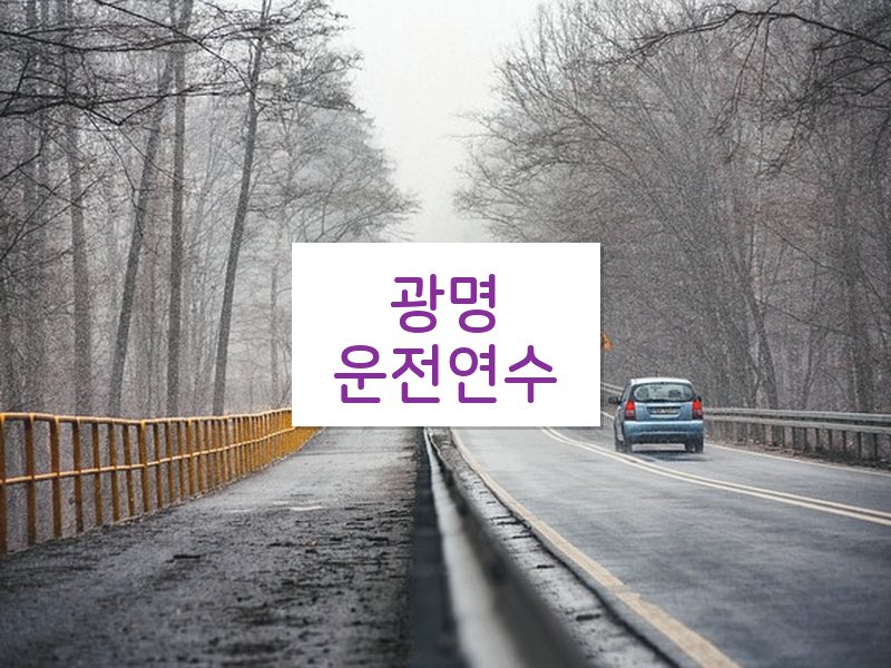 광명운전연수 후기