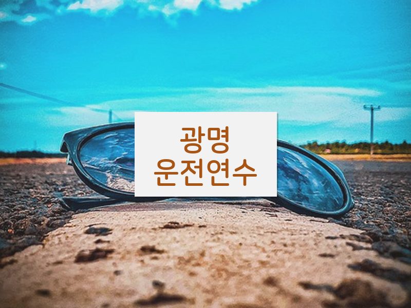 광명운전연수 후기
