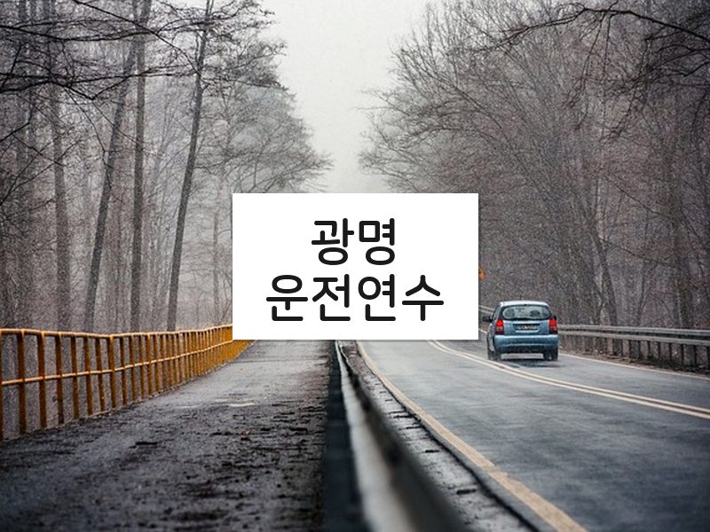 광명운전연수 후기